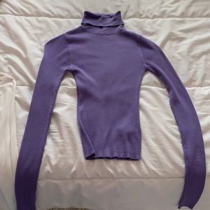 Extra small purple turtle neck from Forever 21